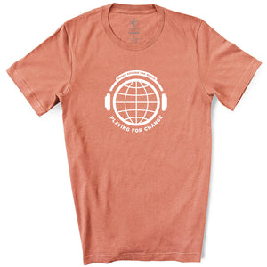 PFC Headphones Sunset T-Shirt | unisex