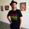 Organic Men's Peace Through Music T-Shirt