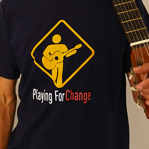 Organic Men's Playing For Change With Logo