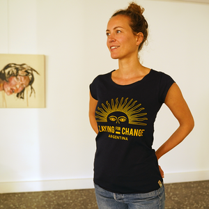 Organic Women's PFC Argentina T-Shirt (round neck)